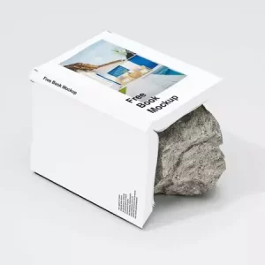 Free Unique Book Mockup